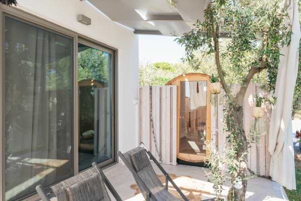 Sauna for total relaxing